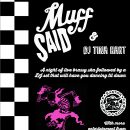 Tournament fundraiser: Muff Said + DJ Tina Hart