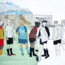 ‘Kiss Before Kick-Off’ by Zoe Gibbons